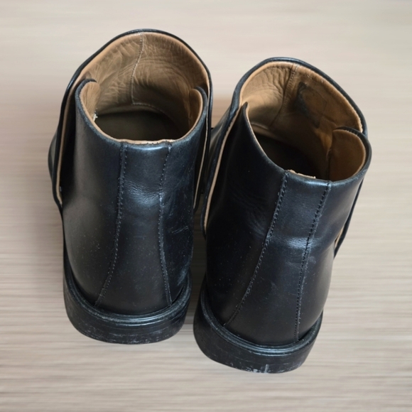 Everlane black slip on almond toe Ankle boots - Picture 4 of 7